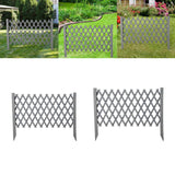 Maxbell Garden Trellis Fence Yard Pet Gates Restaurant Stair Expandable Wooden Fence Length 170cm