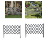 Maxbell Garden Trellis Fence Yard Pet Gates Restaurant Stair Expandable Wooden Fence Length 170cm