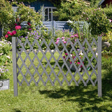 Maxbell Garden Trellis Fence Yard Pet Gates Restaurant Stair Expandable Wooden Fence Length 170cm