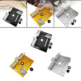 Maxbell Aluminium Table Insert Tool Gauge for Woodworking black