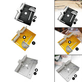 Maxbell Aluminium Table Insert Tool Gauge for Woodworking black