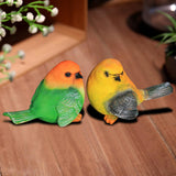Maxbell Bird Figurine Arts Decoration Resin for Tabletop Outdoor and Indoor Outdoor Green