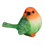 Maxbell Bird Figurine Arts Decoration Resin for Tabletop Outdoor and Indoor Outdoor Green