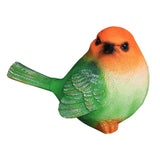 Maxbell Bird Figurine Arts Decoration Resin for Tabletop Outdoor and Indoor Outdoor Green