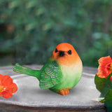 Maxbell Bird Figurine Arts Decoration Resin for Tabletop Outdoor and Indoor Outdoor Green