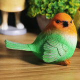 Maxbell Bird Figurine Arts Decoration Resin for Tabletop Outdoor and Indoor Outdoor Green