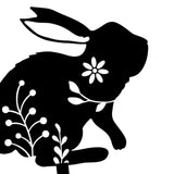 Maxbell Garden Stakes Rabbit acrylic Garden Statues Decorative for Outdoor Style A