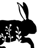 Maxbell Garden Stakes Rabbit acrylic Garden Statues Decorative for Outdoor Style B