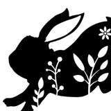 Maxbell Garden Stakes Rabbit acrylic Garden Statues Decorative for Outdoor Style C