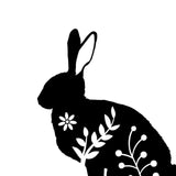 Maxbell Garden Stakes Rabbit acrylic Garden Statues Decorative for Outdoor Style D