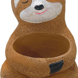 Maxbell Lovely Garden Flower pots Sloth for Garden Desktop Housewarming Gift