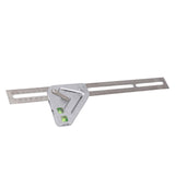 Maxbell Multifunctional Woodworking Leveler Triangle Ruler Sliding Bevel Angle Ruler
