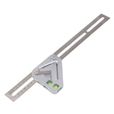 Maxbell Multifunctional Woodworking Leveler Triangle Ruler Sliding Bevel Angle Ruler