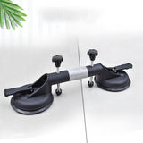 Maxbell Vacuum Suction Cup Glass Lifter Adjustable Heavy Duty Durable for Window Aluminum Alloy