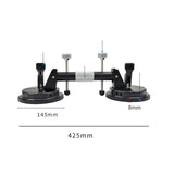 Maxbell Vacuum Suction Cup Glass Lifter Adjustable Heavy Duty Durable for Window Iron