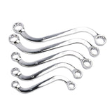 Maxbell 5Pcs Multi Functional S Type Wrench Set Durable Self Tightening for Auto