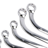 Maxbell 5Pcs Multi Functional S Type Wrench Set Durable Self Tightening for Auto