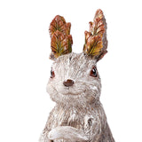 Maxbell bunny Figurine Animal Statues Art Waterproof for Indoor Patio Yard