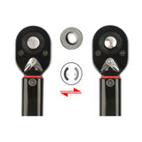 Maxbell Multifunction Auto Wrench Drive Spanner Steel Non Slip for Bike Motorbike 1/4