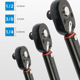 Maxbell Multifunction Auto Wrench Drive Spanner Steel Non Slip for Bike Motorbike 1/2