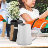 Maxbell Watering Can 1 L Multipurpose with Long Spout Decorative for Garden Indoor White