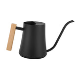 Maxbell Watering Can 1 L Multipurpose with Long Spout Decorative for Garden Indoor Black