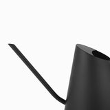 Maxbell Stainless Steel Watering Pot with Long Mouth 900ml for Home Garden Bonsai Black