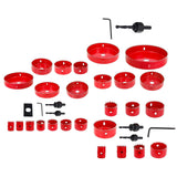 Maxbell HSS Centring Drill Metal Cutting Tools Kit for Thin Metal Pipe Drywall 13Pcs