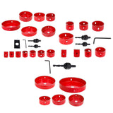 Maxbell HSS Centring Drill Metal Cutting Tools Kit for Thin Metal Pipe Drywall 13Pcs