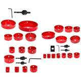 Maxbell HSS Centring Drill Metal Cutting Tools Kit for Thin Metal Pipe Drywall 13Pcs