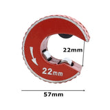 Maxbell Round Pipe Cutter Water Pipe Cutter Tool Professional for Plumbing Pipes 22mm