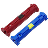 Maxbell Multifunctional Electric Wire Strip Pen Rotary for Cable Puller Coax Cables Red