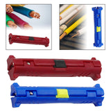 Maxbell Multifunctional Electric Wire Strip Pen Rotary for Cable Puller Coax Cables Red