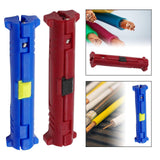 Maxbell Multifunctional Electric Wire Strip Pen Rotary for Cable Puller Coax Cables Red