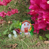 Maxbell 2x Fairy Door Elf Pixie Door House Door for Fairy Garden Potted