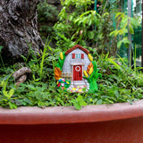 Maxbell 2x Fairy Door Elf Pixie Door House Door for Fairy Garden Potted