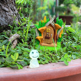 Maxbell 2x Fairy Door Elf Pixie Door House Door for Fairy Garden Potted