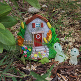 Maxbell 2x Fairy Door Elf Pixie Door House Door for Fairy Garden Potted