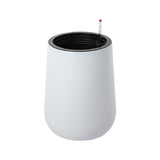 Maxbell Self Watering Planter with Drainage Hole Flower Plant Pot for Garden Indoor 52.5x36cm White