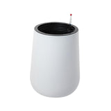 Maxbell Self Watering Planter with Drainage Hole Flower Plant Pot for Garden Indoor 52.5x36cm White