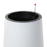 Maxbell Self Watering Planter with Drainage Hole Flower Plant Pot for Garden Indoor 52.5x36cm White