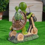 Maxbell Outdoor Solar Lamp Animal Statue Landscape Lamp Waterproof for Garden Home
