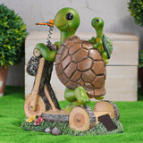 Maxbell Outdoor Solar Lamp Animal Statue Landscape Lamp Waterproof for Garden Home