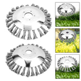 Maxbell Steel Weeding Brush Garden Tool Replacement Weeding Wheel 6inch