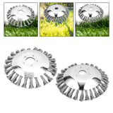 Maxbell Steel Weeding Brush Garden Tool Replacement Weeding Wheel 6inch