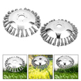 Maxbell Steel Weeding Brush Garden Tool Replacement Weeding Wheel 6inch