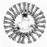 Maxbell Steel Weeding Brush Garden Tool Replacement Weeding Wheel 6inch