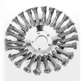 Maxbell Steel Weeding Brush Garden Tool Replacement Weeding Wheel 6inch