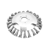 Maxbell Steel Weeding Brush Garden Tool Replacement Weeding Wheel 6inch