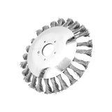 Maxbell Steel Weeding Brush Garden Tool Replacement Weeding Wheel 6inch